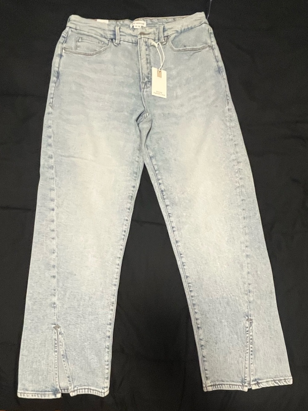 Good American Good Boy Straight Petite jeans/Indigo | Size: 14 / 32 | Orig:$149